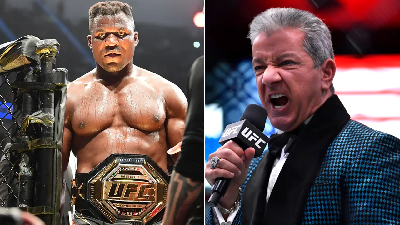 UFC Announcer Bruce Buffer Takes Shots At Francis Ngannou Over Contract Pro...